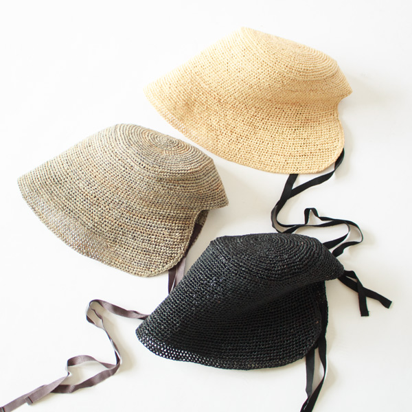 ラフィアハット adam