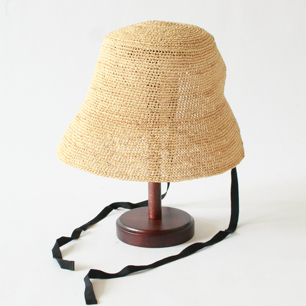 ラフィアハット adam(Natural)