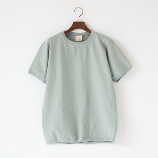 CREW NECK SHORT SLEEVE TSHIRTS GREEN GREY