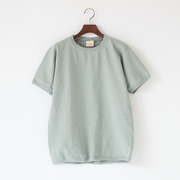 クルーネック ショートスリーブTシャツ GREEN.GREY