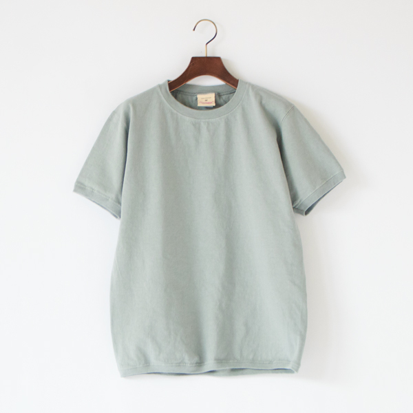 クルーネック ショートスリーブTシャツ GREEN.GREY