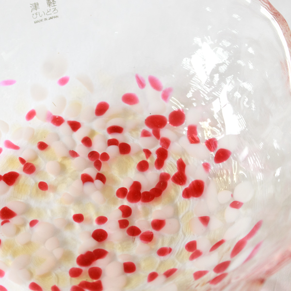 赤りんごを表現した器 赤りんごを表現した器