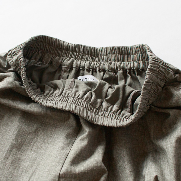 ウエストは総ゴム仕様(GREY)