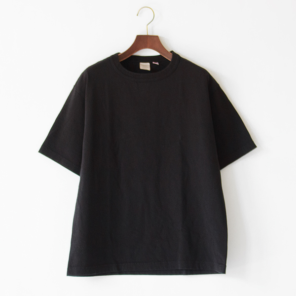 7.5オンスヘヴィーウエイトTシャツ（BLACK）