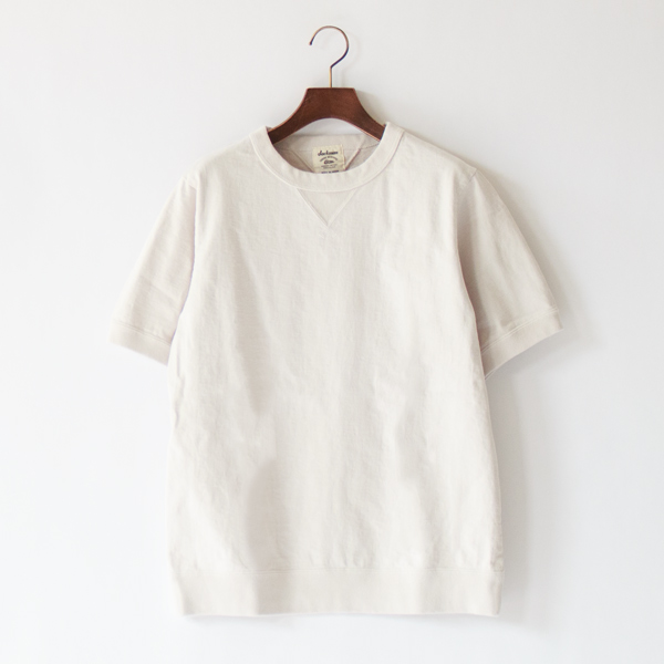 ユニセックス Dotsume Rib Tシャツ(Rosin White)