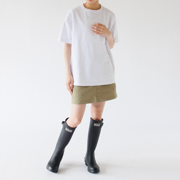 BARBOURのレインブーツと合わせてアウトドアにも BARBOURのレインブーツと合わせてアウトドアにも