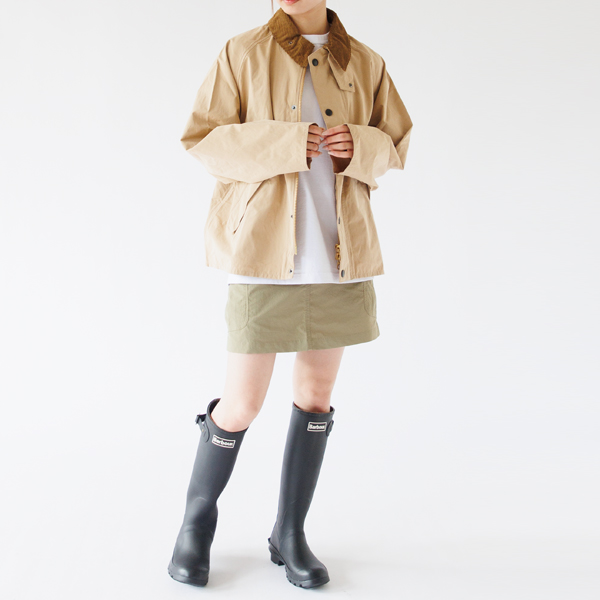 BARBOURのジャケットと合わせて BARBOURのジャケットと合わせて