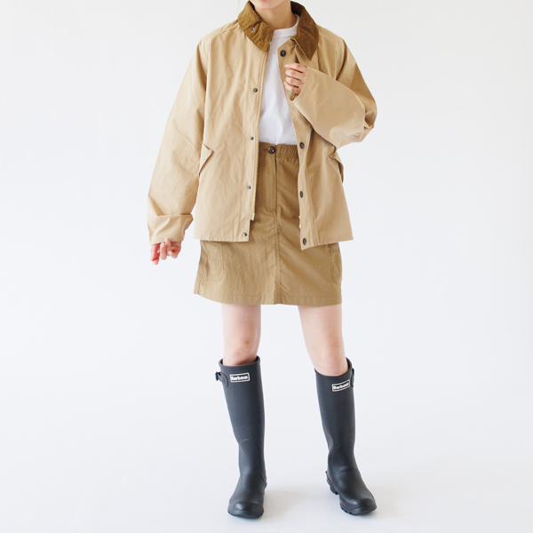 BARBOURのジャケットと合わせて BARBOURのジャケットと合わせて