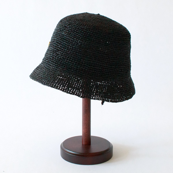 ラフィアハット(black) ラフィアハット(black)