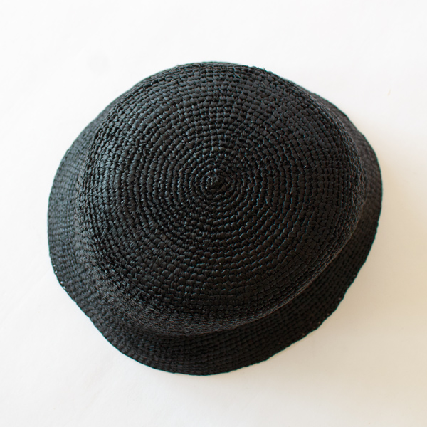 ラフィアハット(black) ラフィアハット(black)