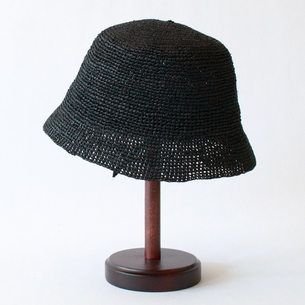 ラフィアハット(black) ラフィアハット(black)