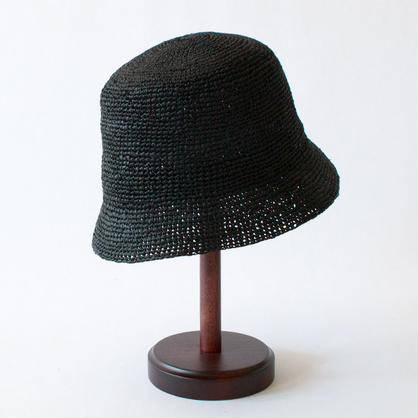 ラフィアハット(black) ラフィアハット(black)