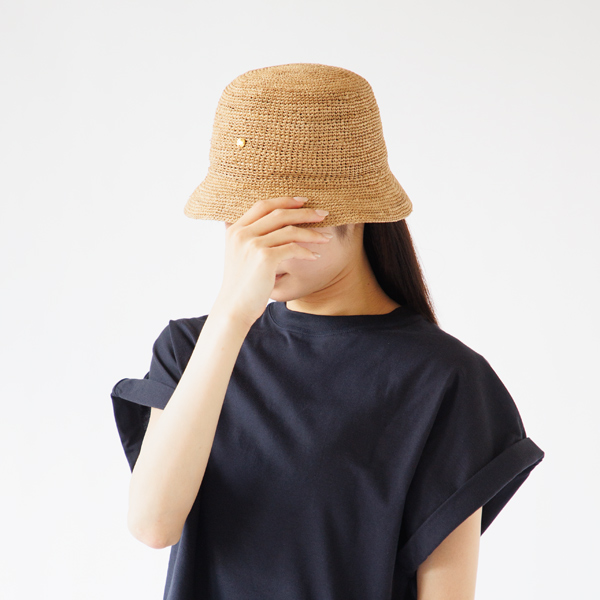 ラフィアハット(tea) ラフィアハット(tea)