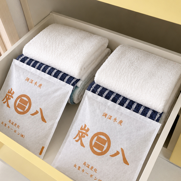 ニオイを気にするタオルの収納に(小袋5個) ニオイを気にするタオルの収納に(小袋5個)
