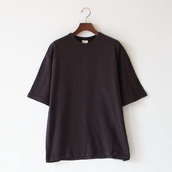 USコットンメッシュTシャツ(BLACK)