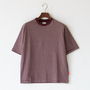 CLASSIC BORDER JERSEY CREWNECK TEE