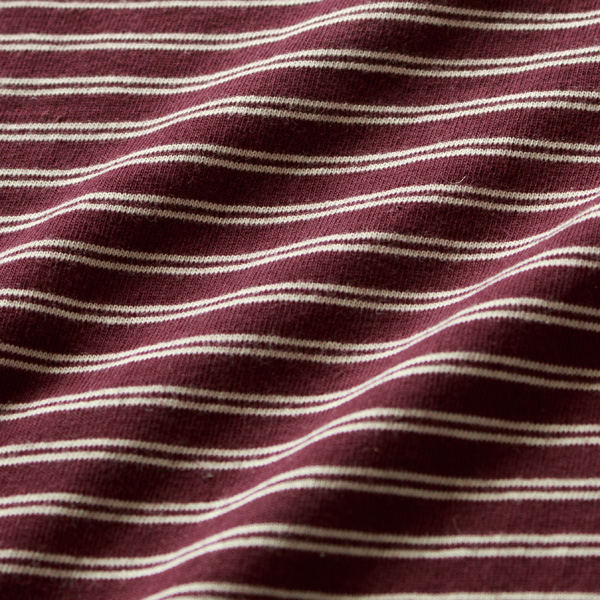 大人っぽく見える細いボーダー（PURPLE）