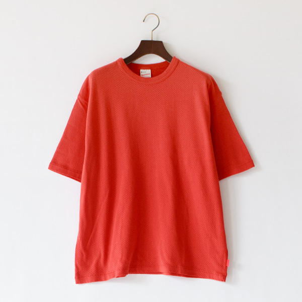 USコットンメッシュTシャツ(ORANGE)