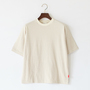 ナローボーダー　クルーネック半袖Tシャツ