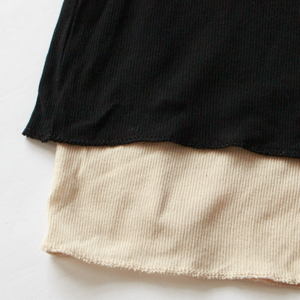 ブラックとベージュの組み合わせ(BLACK)