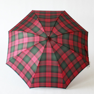 【別注】先染めツイル細巻傘(Wine Tartan) 【別注】先染めツイル細巻傘(Wine Tartan)