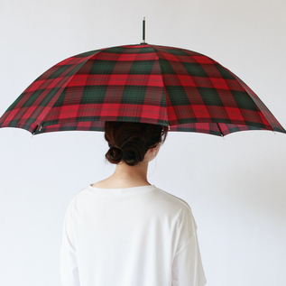 【別注】先染めツイル細巻傘(Wine Tartan) 【別注】先染めツイル細巻傘(Wine Tartan)