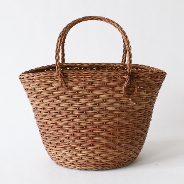 【別注】あけびのかご マルシェバッグ(リング根付け付) 【別注】あけびのかご マルシェバッグ(リング根付け付)
