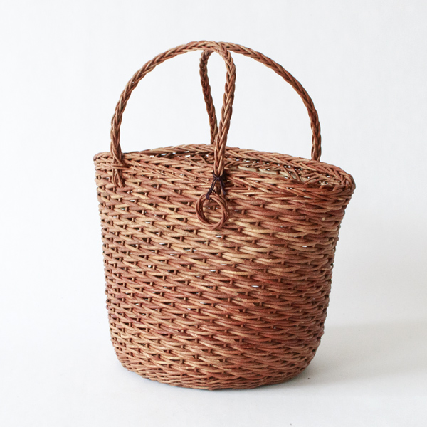 【別注】あけびのかご マルシェバッグ(リング根付け付) 【別注】あけびのかご マルシェバッグ(リング根付け付)