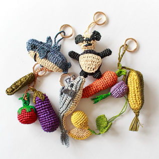 raffia charm