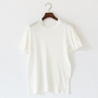 綿強撚天竺 クルーネック半袖Tシャツ