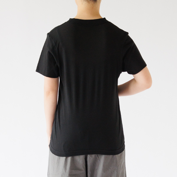 身長163cm・BLACK