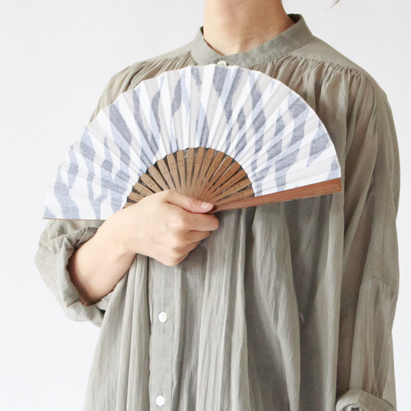 かすり扇子(迷彩柄) かすり扇子(迷彩柄)