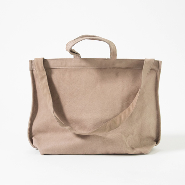 HALLIE ベーシックジップトートM 2WAY(PINK BEIGE) HALLIE ベーシックジップトートM 2WAY(PINK BEIGE)