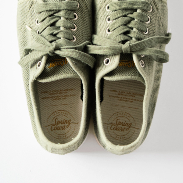 スニーカー　G2 WASHED OUT HT GREEN
