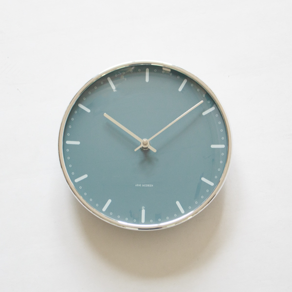 ARNE JACOBSEN Wall Clock CITY HALL BOTANY(Bryner BL/210mm) ARNE JACOBSEN Wall Clock CITY HALL BOTANY(Bryner BL/210mm)