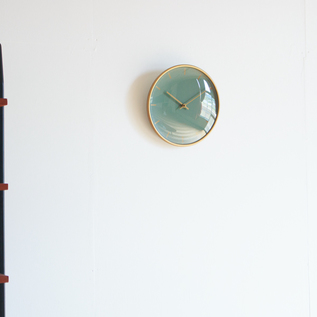 ARNE JACOBSEN Wall Clock CITY HALL BOTANY(Pennycress GR/290mm)