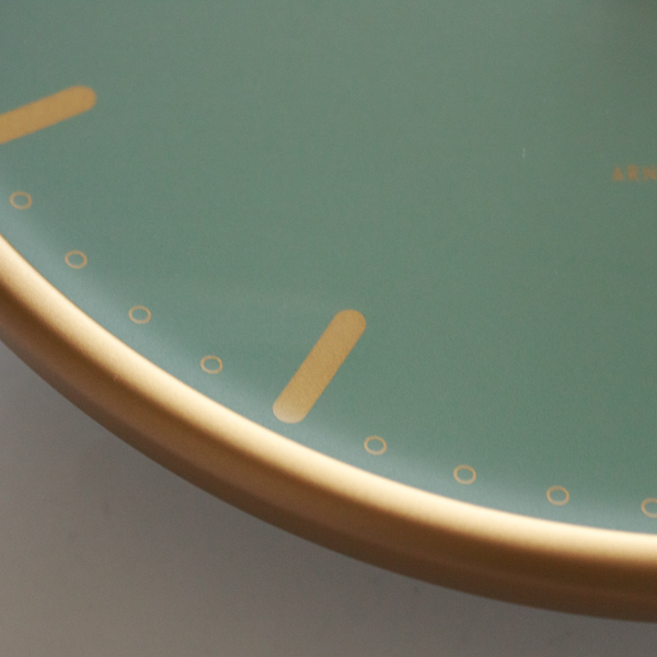 グリーンの文字盤にゴールドがアクセント(Pennycress GR/210mm) グリーンの文字盤にゴールドがアクセント(Pennycress GR/210mm)