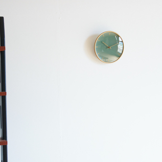 ARNE JACOBSEN Wall Clock CITY HALL BOTANY(Pennycress GR/210mm)