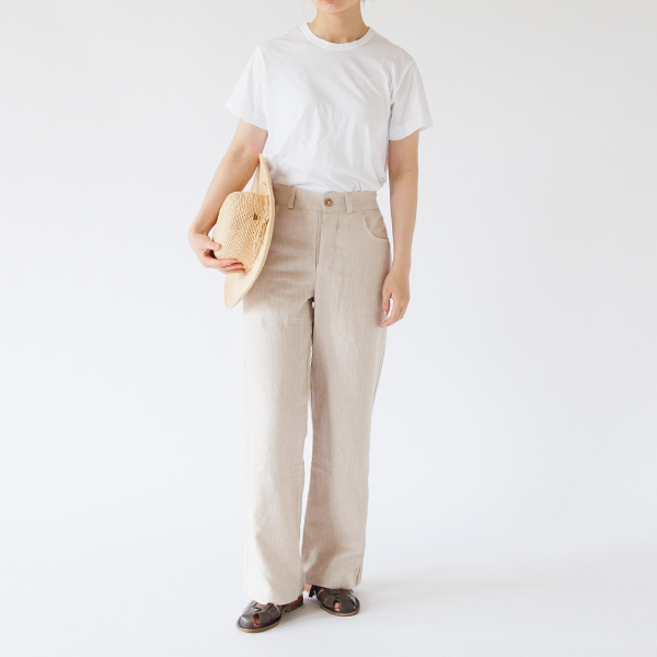 BAJO PANTS sand(身長162cm) BAJO PANTS sand(身長162cm)