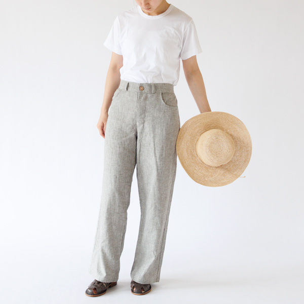 BAJO PANTS Olive(身長162cm) BAJO PANTS Olive(身長162cm)
