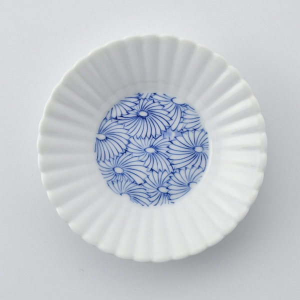 ［菊割］季節の豆皿 4枚セット（菊と月）