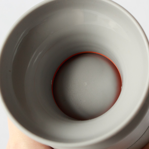 飲み口を上から見た様子 飲み口を上から見た様子