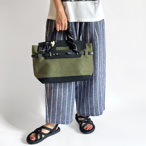 ミニ　1DAYトリッパーバッグ(KHAKI/BLACK)