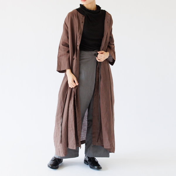 羽織りとして(身長160cm・BROWN) 羽織りとして(身長160cm・BROWN)