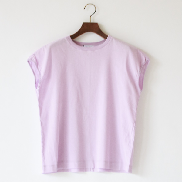 スリーブレスTシャツ ベビーピンク スリーブレスTシャツ ベビーピンク