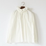Double frill collar pullover shirt
