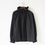 Double frill collar pullover shirt