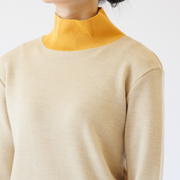 高さのあるハイネック(身長160cm・BEIGE) 高さのあるハイネック(身長160cm・BEIGE)