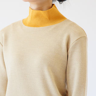 高さのあるハイネック(身長160cm・BEIGE) 高さのあるハイネック(身長160cm・BEIGE)