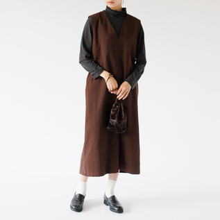 身長160cm・CHARCOAL NAVY